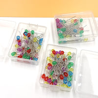 Pear-Shaped Crystal Diamond Head Pins for COS Decoration, Wedding Dresses, and Floral Arrangements