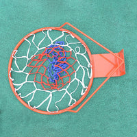 Adult Outdoor Wall-Mounted Basketball Hoop with 45cm Inner Diameter