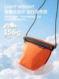ROCKBROS Bicycle Front Handlebar Bag Waterproof Urban Commuter Outdoor Shoulder Bag for Folding Bikes