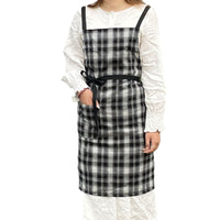 Vintage Plaid Cafe Apron for Home, Pet Shop, or Restaurant