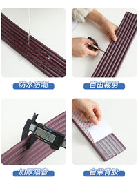 Soundproof Pipe Wrap for Drain, AC, Gas Lines - Decorative Cover for Kitchen, Bathroom, Balcony