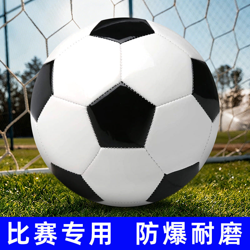 Youth and Adult Size 5 Training and Match Soccer Ball for School Sports