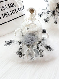 Pet Dog Wedding Dress Lace Tutu Skirt for Small Dogs