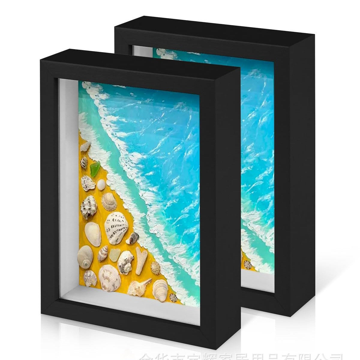 3D Hollow 5 cm Dried Flower Photo Frame, Wholesale 8in 10in 16in A4 A3 Handmade Rose Framed Light Box Art Frame