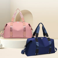 Travel Duffel Bag with Wet/Dry Compartment, Large Capacity, Foldable for Gym & Swimming