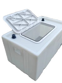 New Thickened Plastic Outdoor Fishing Live Fish Tank Car-mounted Anti-overflow Sealed Fish Bucket Trunk Transport Water Tank