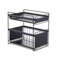 Multi-layer Pull-out Storage Rack for Under Sink Kitchen Organization