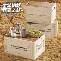 Outdoor Foldable Camping Storage Box Car Trunk Picnic Travel Organizer Container