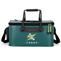 EVA Foldable Fishing Bucket Live Fish Box Multi-functional Thickened Fishing Guard Bucket for Outdoor Fishing