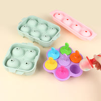 Creative Silicone Ice Cube Tray with Lid - Easy Release Square Ice Mold for Home Kitchen Tools and Popsicles