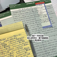 B5 Lined Notebook Portable Memo Pad Journal for Students and Office