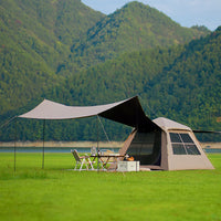Automatic Pop-Up Camping Tent with Sun Protection and Rainproof Features