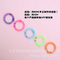 Cat Donut Ring Toy with Bell for Self-Amusement