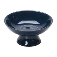 Ceramic Moss Ball Planter with Tray - Desktop Hydroponic Bonsai Vessel