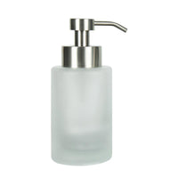 350ml Glass Foaming Soap Dispenser Bottle with Stainless Steel Pump for Hand Soap Mousse