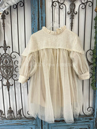 Girls' Princess Dress for Spring/Autumn, Elegant Birthday Party Gown for Toddlers and Kids