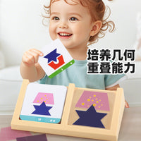 House Designer Puzzle Game for Kids - Spatial Thinking & Logic Training Toy