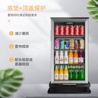 Refrigerator Silicone Floor Mat for Organization and Storage