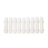 Decorative Garden Fence Panels for Outdoor Yards and Patios, Plastic Edging for Flower Beds and Pathways