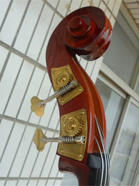 Handmade Wooden 4-String Upright Bass for Beginners and Professionals