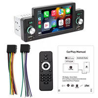 12V/24V Bluetooth Car MP5 Player with Reversing Camera Input and CarPlay