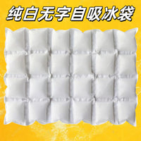 Water-Free Self-Absorbing Aviation Ice Pack for Food, Seafood, Fruit Preservation, Cold Chain Logistics, Reusable Freezing Gel Pack