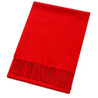 Chinese New Year Red Scarf for Company Events, Class Reunions, and Custom Logo Embroidery