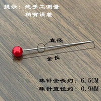 Extra Long Pearl Head Pins for Sewing and Crafting, White