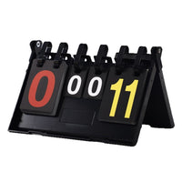 Multi-functional Professional Sports Scoreboard Flip Scorer for Tabletop Games