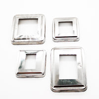 Stainless Steel Stair Railing Post Base Cover Flange