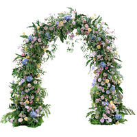 Monet Garden Style Arch Floral Arrangement with Stand for Outdoor Weddings & Photography