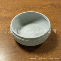 Concrete Outdoor Planter Pot for Succulents Moss Green Plants