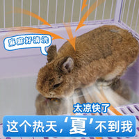 Pet Hamster Cooling Pad Aluminum Plate for Summer Heat Relief