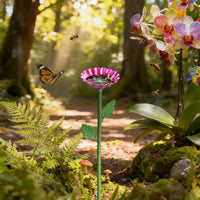 Iron Art Bird Feeder Outdoor Garden Bee Butterfly Drinker Wild Bird Food Basin Garden Decoration