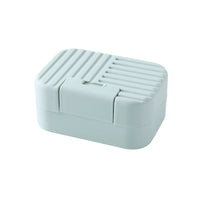 Portable Soap Dish with Lid for Travel and Dormitory Use, Draining Soap Box