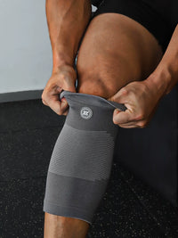 XPODIUM Knitted Elastic Knee Brace for Squats, Deadlifts, Weightlifting, Training, Basketball, Running, Cycling