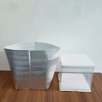 Insulated Aluminum Foil Cake Delivery Bag for Hot and Cold Food Transport