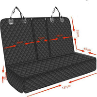 Car Back Seat Pet Cover for Large Dogs - Universal Waterproof and Dirt-Proof Mat for Ride-Sharing Vehicles