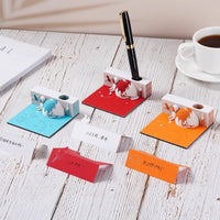 3D Paper Carving Art Notepad with Display Box, Creative Desk Ornament, Stress Relief Gift for Students