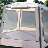 Inflatable Hexagonal Camping Tent, Portable, Waterproof, Sun Protection, Quick Setup
