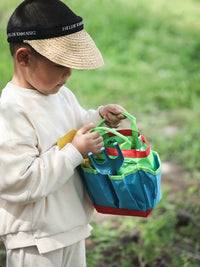 Kids' Caterpillar Garden Tool Set with Shovel, Rake, and Watering Can for Outdoor Play