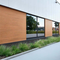 Outdoor Wood-Plastic Composite Wall Panels for Garden Fences and Villas, Anti-Corrosion and Waterproof