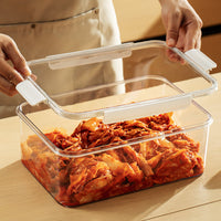 Food Grade Refrigerator Storage Container with Lid for Freezer, Dumplings, Vegetables