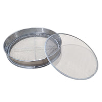 304 Stainless Steel Garden Sieve with 5 Interchangeable Mesh Screens for Soil and Compost