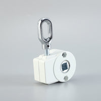 Retractable Awning Gearbox Hand Crank for Outdoor Canopies, Aluminum Alloy Head