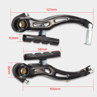 Bicycle V-Brake Caliper Set for Mountain Bikes and Folding Bikes, Universal Replacement Parts