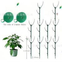5-Pack Plant Support Stakes for Home Garden Green Plants