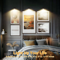 Magnetic LED Art Display Light with Remote Control for Home Wall Decor
