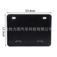 Philippines Motorcycle License Plate Frame Aluminum Alloy Southeast Asia License Plate Holder