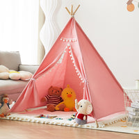 Kids Indoor Play Tent, Indian Teepee Princess Castle for Boys and Girls, Baby Play House Toy